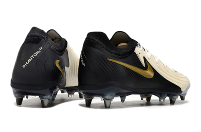 Nike Phantom Luna Elite SG Low-Tops Football Boots - Beige/Black/Gold
