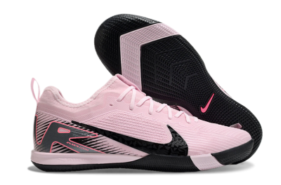 Nike Air Zoom Mercurial Vapor 16 Pro IC Low-Tops Football Shoes - Pink/Black/Silver