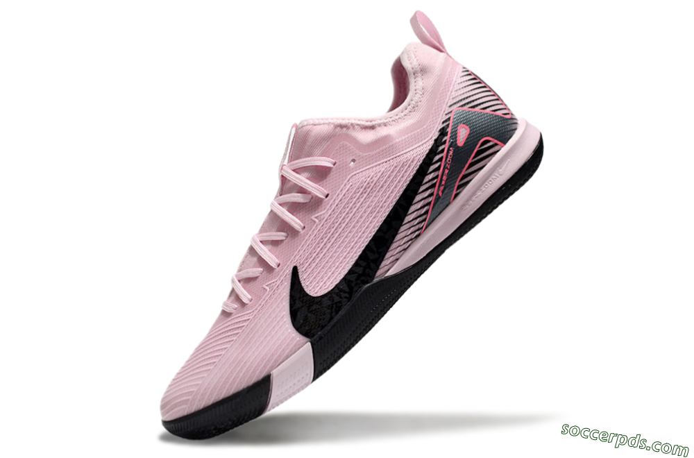 Nike Air Zoom Mercurial Vapor 16 Pro IC Low-Tops Football Shoes - Pink/Black/Silver 5