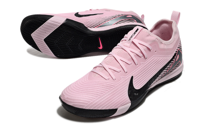 Nike Air Zoom Mercurial Vapor 16 Pro IC Low-Tops Football Shoes - Pink/Black/Silver