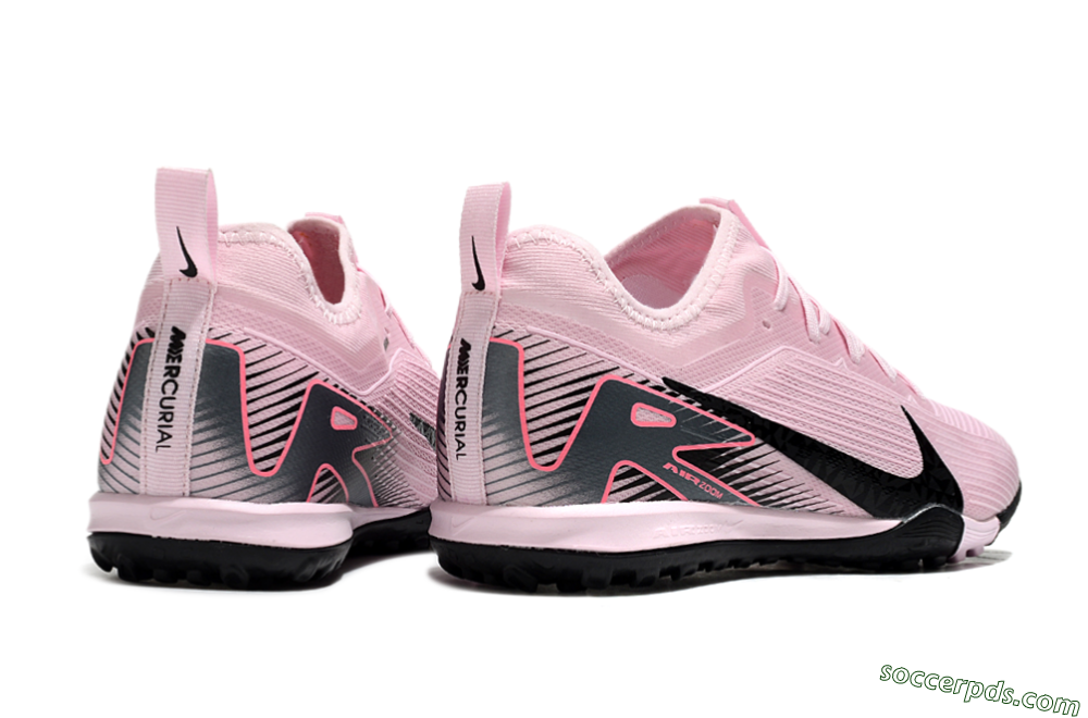 Nike Air Zoom Mercurial Vapor 16 Pro TF Low-Tops Football Shoes - Pink/Black/Silver 6