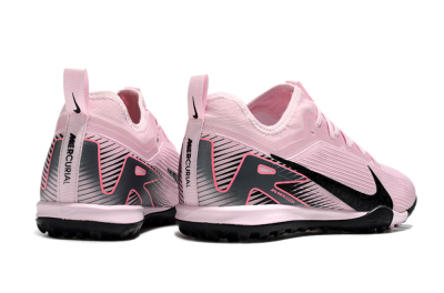Nike Air Zoom Mercurial Vapor 16 Pro TF Low-Tops Football Shoes - Pink/Black/Silver