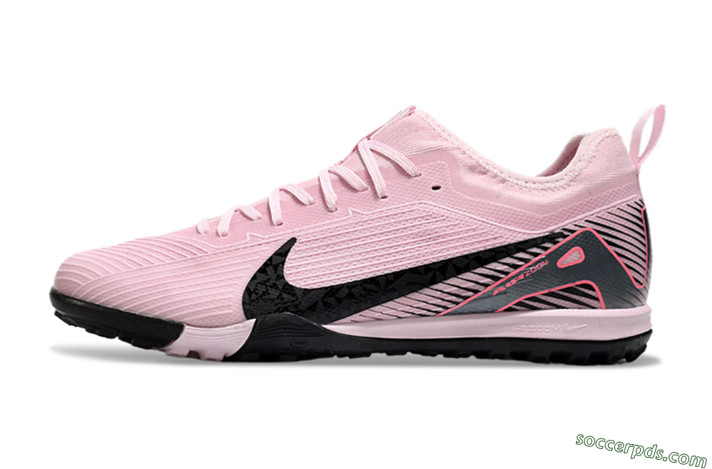 Nike Air Zoom Mercurial Vapor 16 Pro TF Low-Tops Football Shoes - Pink/Black/Silver 2