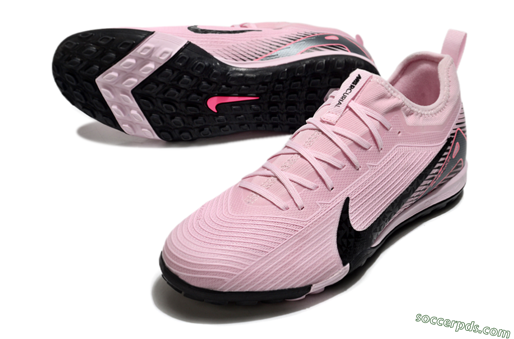 Nike Air Zoom Mercurial Vapor 16 Pro TF Low-Tops Football Shoes - Pink/Black/Silver 3
