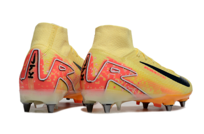 Nike Air Zoom Mercurial Superfly 10 Elite SG High-Tops Football Boots - Yellow/Black/Red