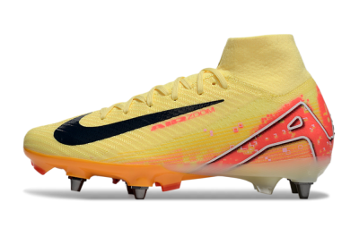 Nike Air Zoom Mercurial Superfly 10 Elite SG High-Tops Football Boots - Yellow/Black/Red