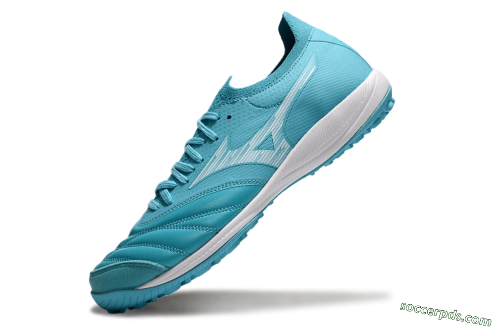 Mizuno Morelia Neo Sala M8 TF Low-Tops Football Shoes - Jade/White 5