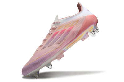 Adidas F50 Elite SG Low-Tops Football Boots - Pink/Gold/White