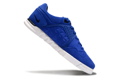 Nike Street Gato IC Low-Tops Football Shoes - Blue/Black/White