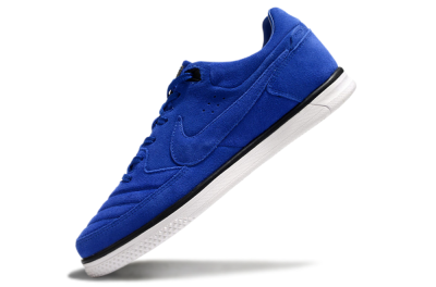 Nike Street Gato IC Low-Tops Football Shoes - Blue/Black/White