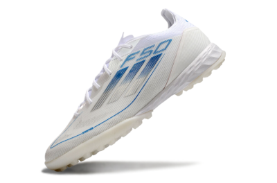 Adidas F50 Pro TF Low-Tops Football Shoes - White/Blue