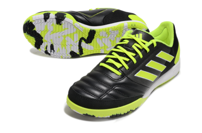 Adidas Top Sala Competition IC Low-Tops Football Shoes - Black/Yellow/White