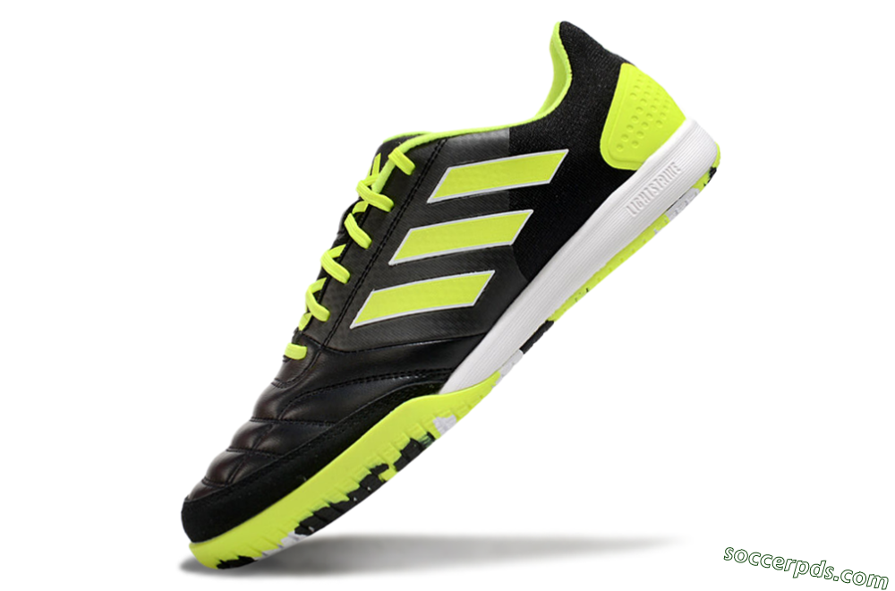Adidas Top Sala Competition IC Low-Tops Football Shoes - Black/Yellow/White 5