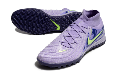 Nike Phantom Luna Elite TF High-Tops Football Shoes - Purple/Yellow/White