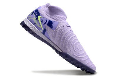 Nike Phantom Luna Elite TF High-Tops Football Shoes - Purple/Yellow/White