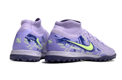 Nike Phantom Luna Elite TF High-Tops Football Shoes - Purple/Yellow/White