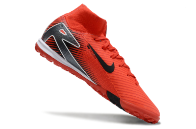 Nike Air Zoom Mercurial Superfly 10 Elite TF High-Tops Football Shoes - Red/Black/White