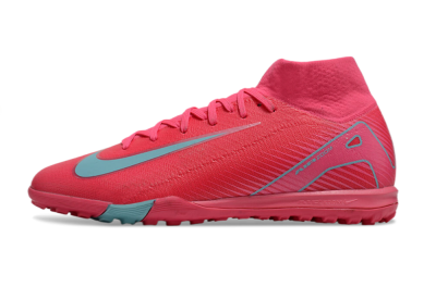 Nike Air Zoom Mercurial Superfly 10 Elite TF High-Tops Football Shoes - Red/Jade/White