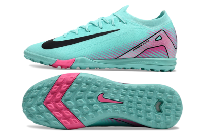 Nike Air Zoom Mercurial Vapor 16 Elite TF Low-Tops Football Shoes - Green/Pink/Black