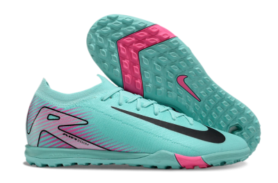 Nike Air Zoom Mercurial Vapor 16 Elite TF Low-Tops Football Shoes - Green/Pink/Black