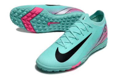 Nike Air Zoom Mercurial Vapor 16 Elite TF Low-Tops Football Shoes - Green/Pink/Black