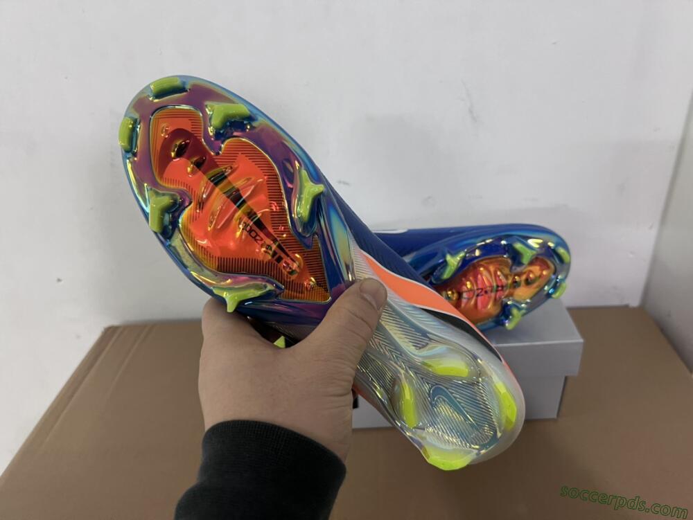 Nike Air Zoom Mercurial Vapor 16 Elite FG Low-Tops Football Boots - Blue/White/Orange