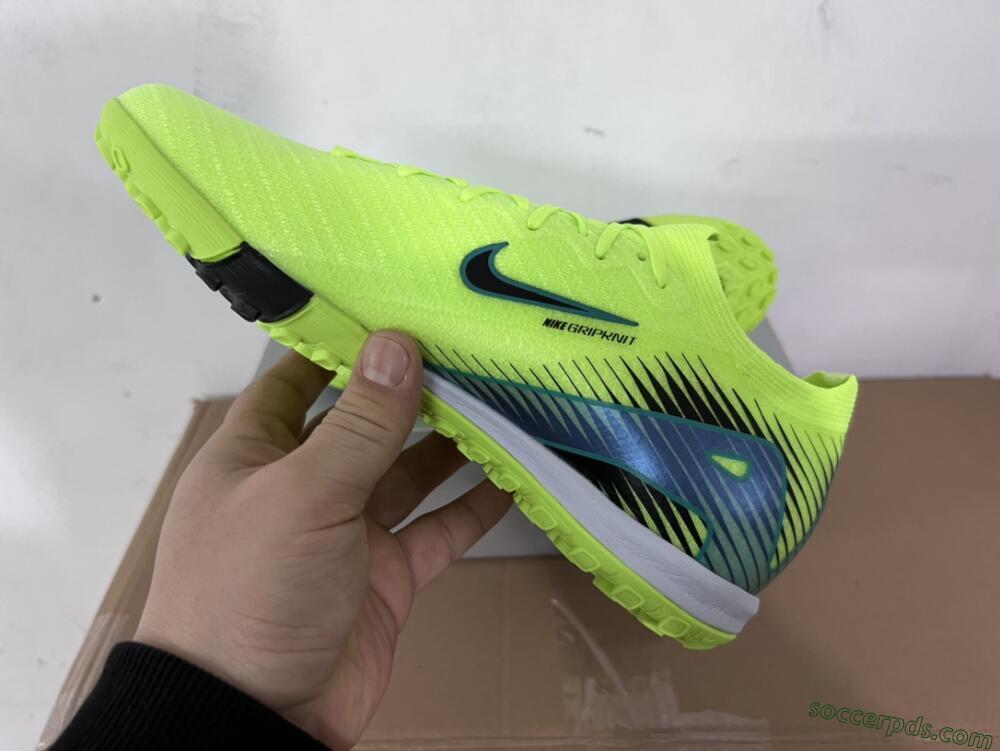 Nike Air Zoom Mercurial Vapor 16 Elite TF Low-Tops Football Shoes - Yellow/Black/Blue