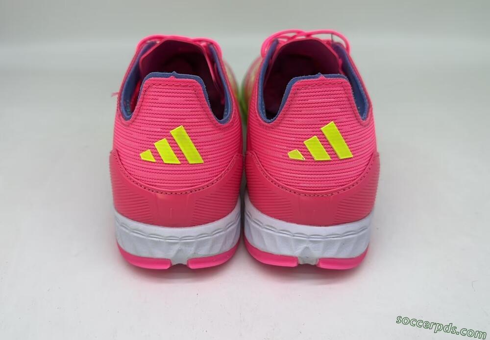 Adidas F50 Pro TF Low-Tops Football Shoes - Pink/Blue/Yellow