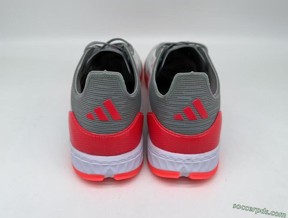 Adidas F50 Pro TF Low-Tops Football Shoes - White/Silver/Red