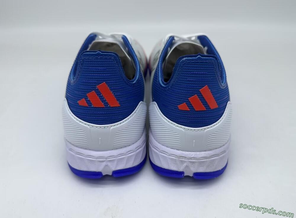 Adidas F50 Pro TF Low-Tops Football Shoes - White/Red/Blue
