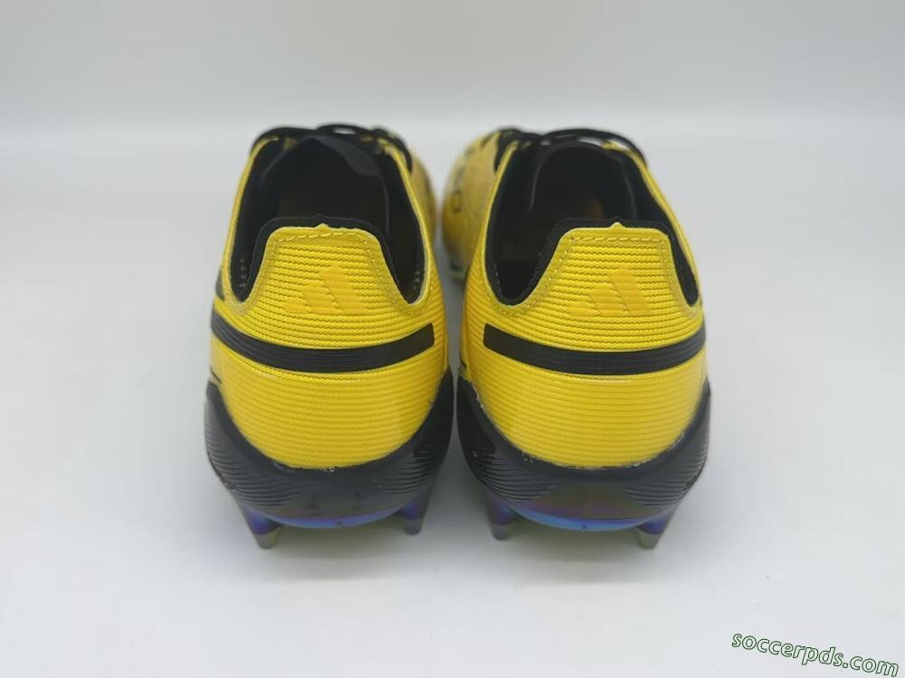 Adidas F50 Elite FG Low-Tops Football Boots - Yellow/Black/Gold