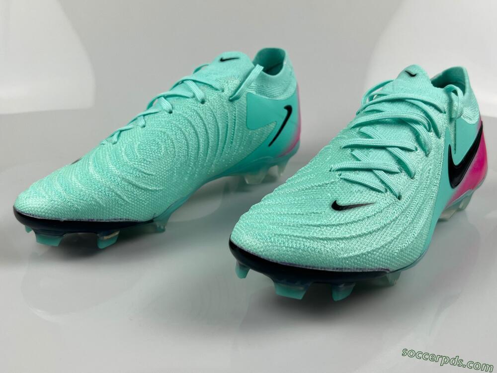 Nike Phantom Luna Elite FG Low-Tops Football Boots - Jade/Black/Pink