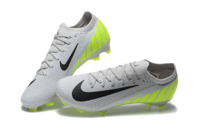 Nike Air Zoom Mercurial Vapor 16 Elite FG Low-Tops Football Boots - Grey/Black/Yellow