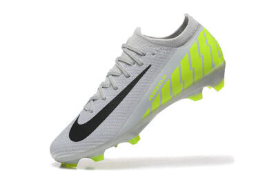 Nike Air Zoom Mercurial Vapor 16 Elite FG Low-Tops Football Boots - Grey/Black/Yellow