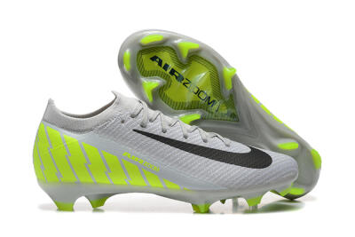 Nike Air Zoom Mercurial Vapor 16 Elite FG Low-Tops Football Boots - Grey/Black/Yellow
