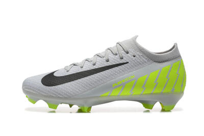 Nike Air Zoom Mercurial Vapor 16 Elite FG Low-Tops Football Boots - Grey/Black/Yellow