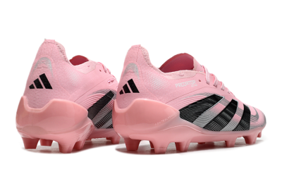 Adidas Predator Elite 25 FG Low-Tops Football Boots - Pink/Black/Silver