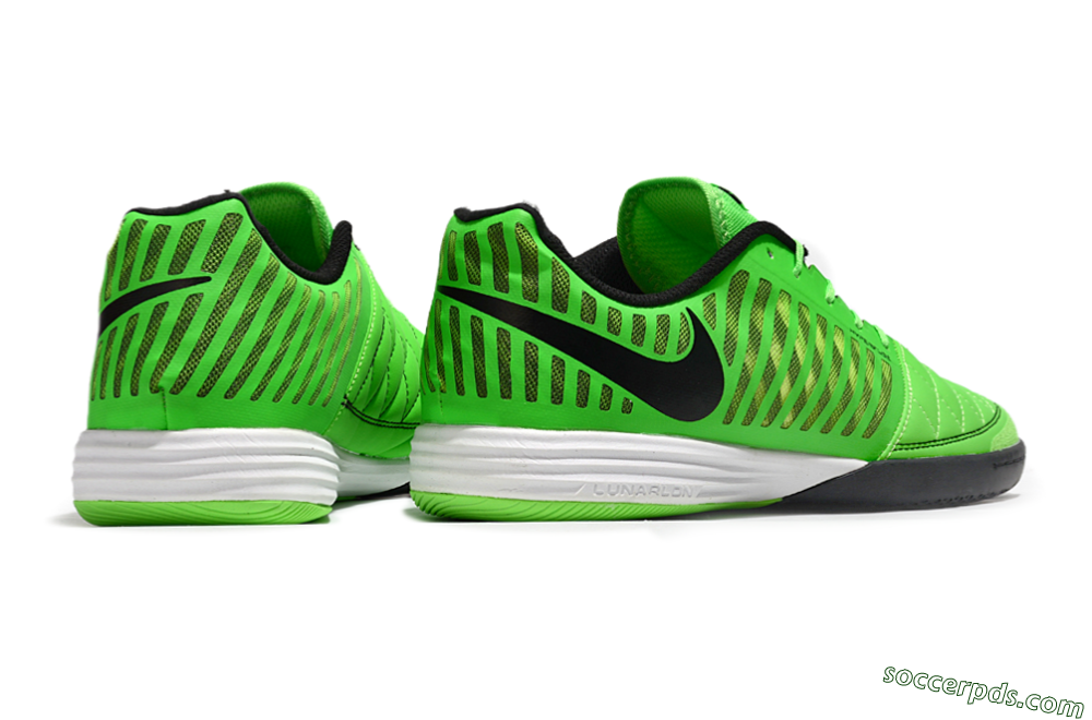 Nike Lunar Gato 2 IC Low-Tops Football Shoes - Yellow/Black/White 6