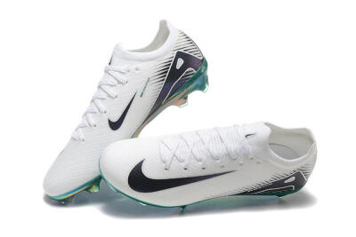 Nike Air Zoom Mercurial Vapor 16 Elite FG Low-Tops Football Boots - White/Black/Gold