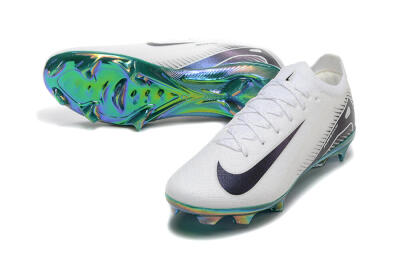 Nike Air Zoom Mercurial Vapor 16 Elite FG Low-Tops Football Boots - White/Black/Gold