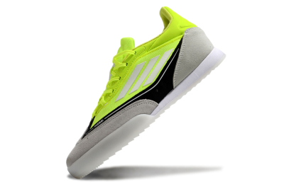 Messi x Adidas F50 Elite IC Low-Tops Football Shoes - Yellow/Grey/Black