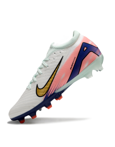 Nike Air Zoom Mercurial Vapor 16 Elite AG Low-Tops Football Boots - Jade/Gold/Blue