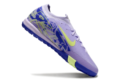Nike Air Zoom Mercurial Vapor 16 Elite TF Low-Tops Football Shoes - Purple/Yellow/Blue