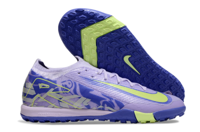 Nike Air Zoom Mercurial Vapor 16 Elite TF Low-Tops Football Shoes - Purple/Yellow/Blue
