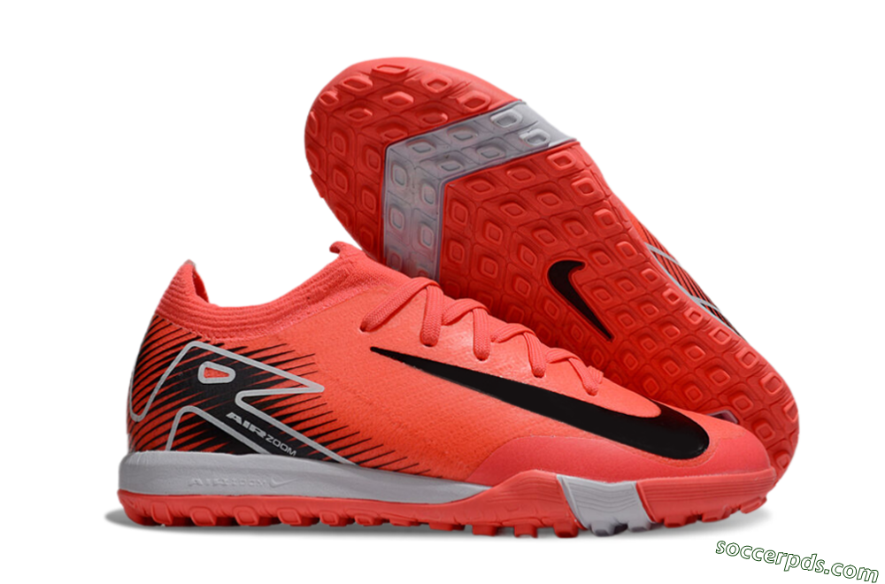 Nike Air Zoom Mercurial Vapor 16 Elite TF Low-Tops Football Shoes - Red/Black/White 1