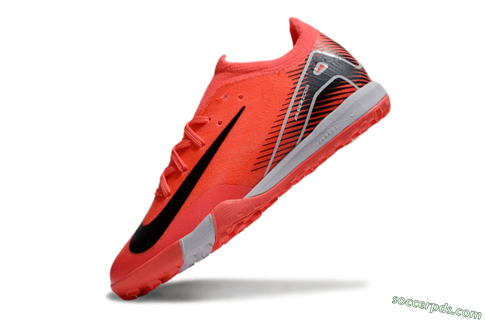 Nike Air Zoom Mercurial Vapor 16 Elite TF Low-Tops Football Shoes - Red/Black/White 5