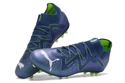 Puma Future Ultimate MG Low-Tops Football Boots - Blue/Yellow/White