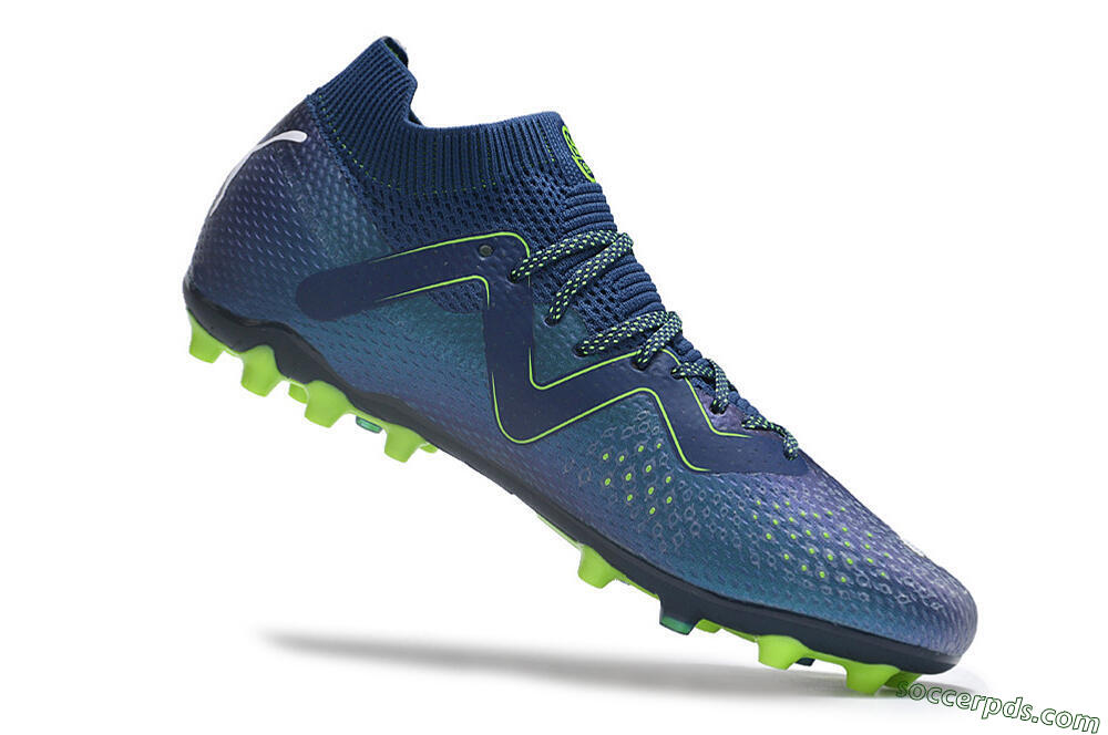 Puma Future Ultimate MG Low-Tops Football Boots - Blue/Yellow/White 7