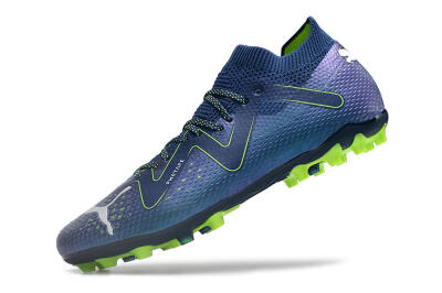 Puma Future Ultimate MG Low-Tops Football Boots - Blue/Yellow/White