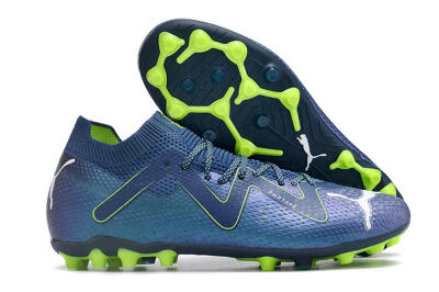 Puma Future Ultimate MG Low-Tops Football Boots - Blue/Yellow/White